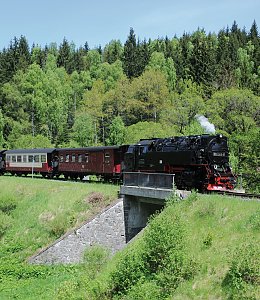 Brockenbahn (Harzer Schmalspurbahn) © dieter76-fotolia.com