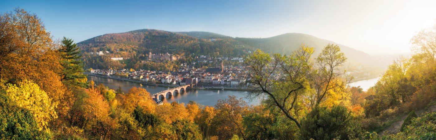 Das herbstliche Heidelberg