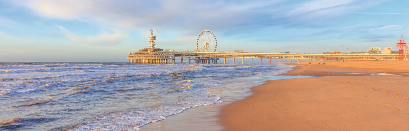 Strand und Pier in Scheveningen