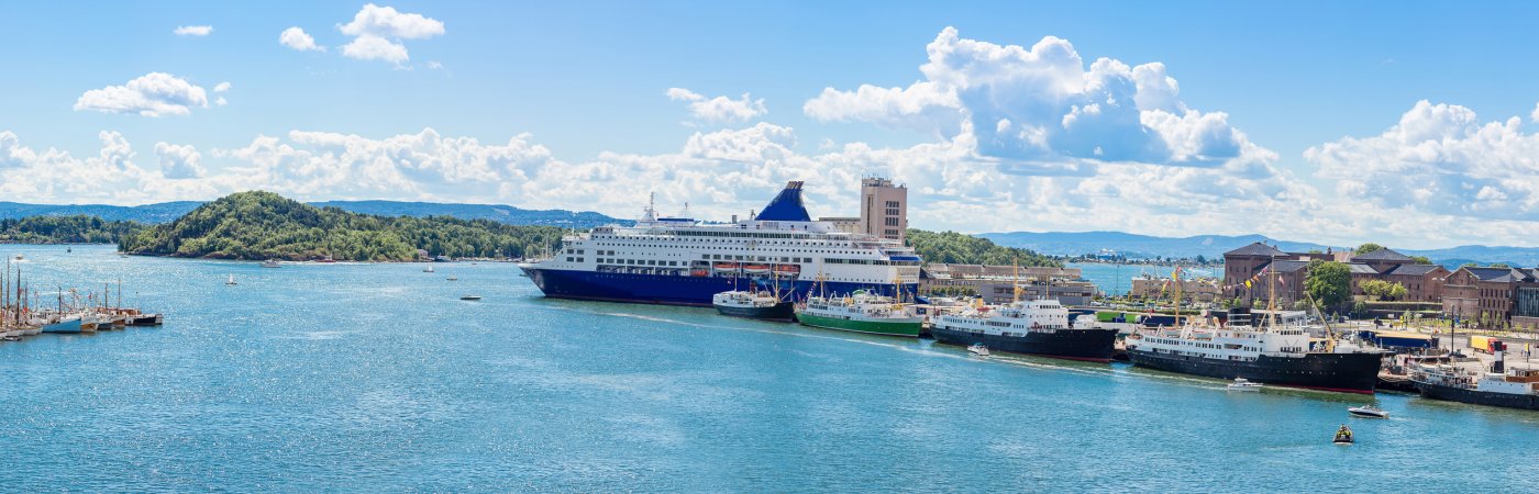 Panoramablick auf Oslo