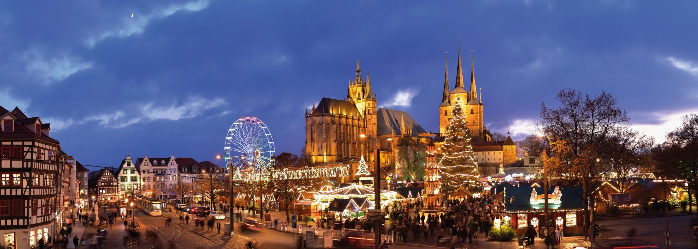 Erfurter Weihnachtsmarkt © Henry Czauderna - stock.adobe.com