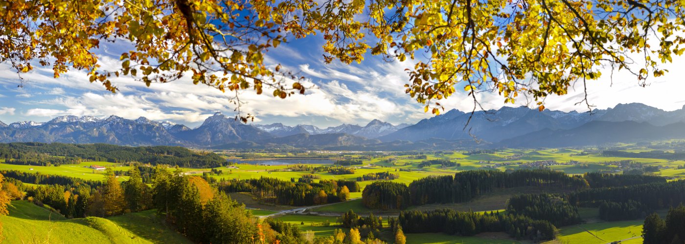 Landschaft im Allgäu bei Füssen © Wolfilser - stock.adobe.com