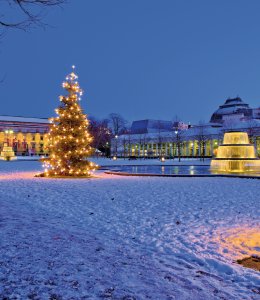 Weihnachtliches Wiesbaden © Branko Srot-fotolia.com