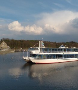 Schifffahrt auf dem Möhnesee © Wirtschafts- und Tourismus GmbH Möhnesee