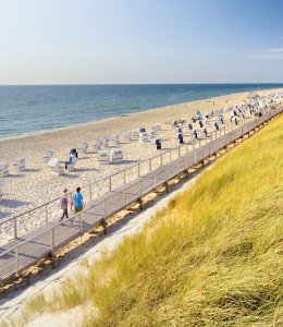 Kurpromenade in Westerland © DZT/FRANCESCO CAROVILLANO