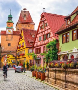 Wunderschöne Altstadt in Rothenburg ob der Tauber © Olena Z - stock.adobe.com