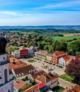 Blick auf die Altstadt von Bad Griesbach © Gäste & Kurservice Bad Griesbach