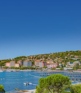 Strand von Portoroz © www.slovenia.info/Jan Godec