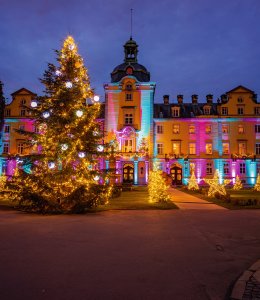 Schloss Bückeburg zur Weihnachtszeit © RuZi - stock.adobe.com