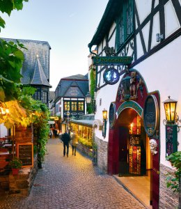 Die berühmte Drosselgasse © DZT/Francesco Carovillano