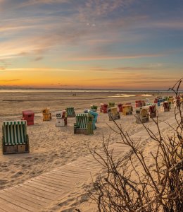 Strandkörbe auf Langeoog © Joachim - stock.adobe.com