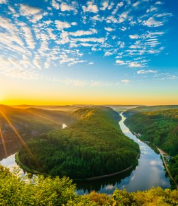 Saarschleife bei Mettlach © Pawel Pajor - stock.adobe.com