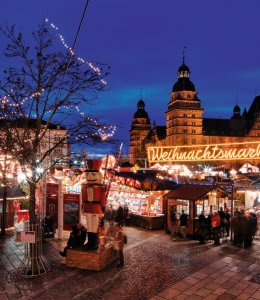 Weihnachtsmarkt Aschaffenburg  © Kongress- u. Touristikbetriebe der Stadt Aschaffenburg/Till Benzin