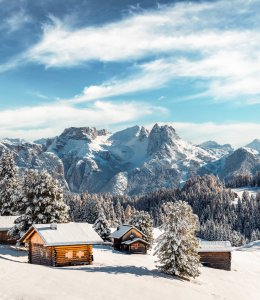 Winterlandschaft Seiser Alm © Ivan Kmit - stock.adobe.com