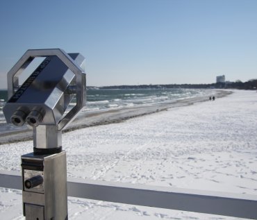 Winter am Timmendorfer Strand © TSNT