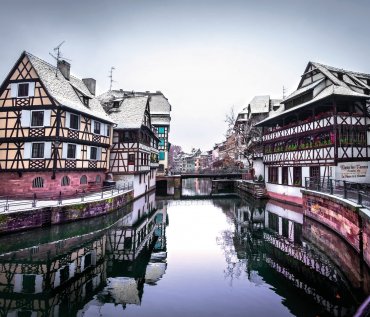 Petite France im Winter © OT Strasbourg/Paul Prim