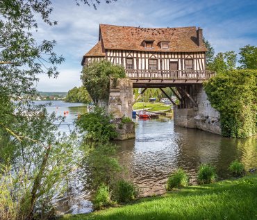 Wassermühle in Vernon © Didier Laurent  - stock.adobe.com