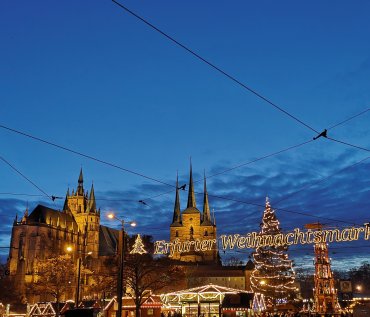 Weihnachtsmarkt Erfurt © Lawiesen - stock.adobe.com