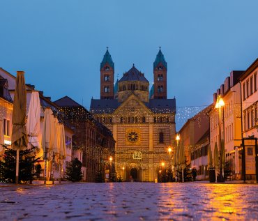 Dom zu Speyer im Winter © Fabian Hahn / Pfalz Touristik e.V.