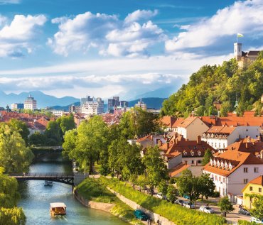Schloss und Altstadt Ljubljana  © kasto-stock.adobe.com